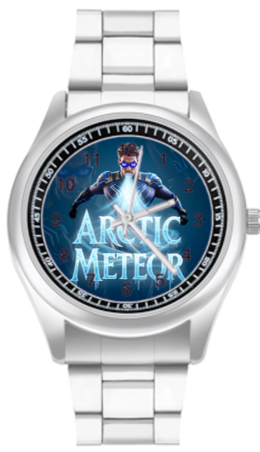 Arctic Meteor Stainless Steel Watch