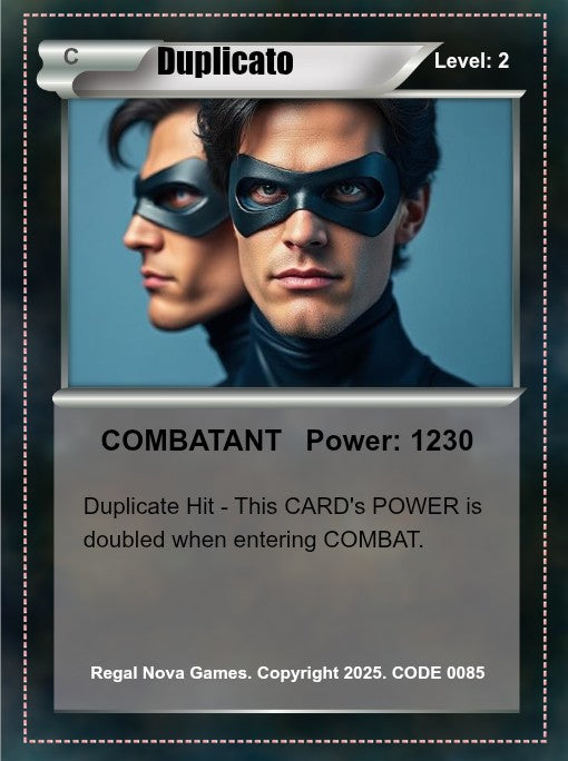 "Duplicato" Trading Card